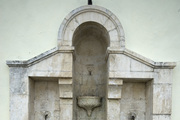Fountain in Piazza SS. Rosary