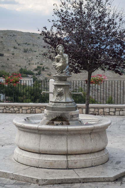 Fontana nei pressi del Belvedere