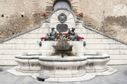 Fountain in Piazza Umberto I